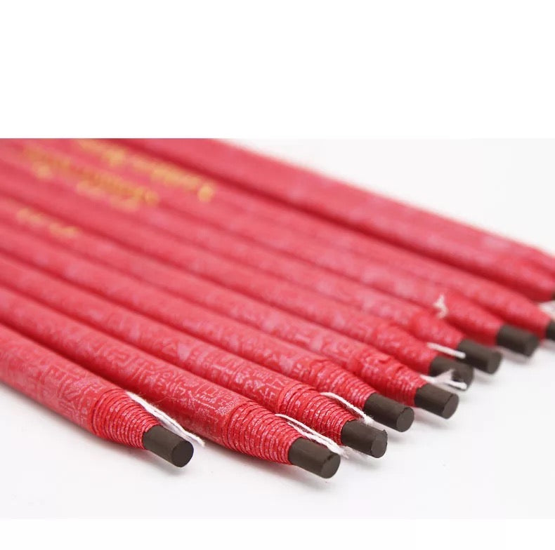 Dark brown pre draw pencil