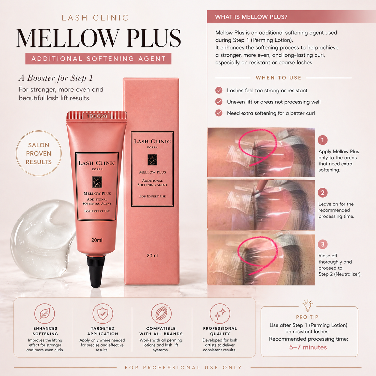 Lash clinic mellow plus