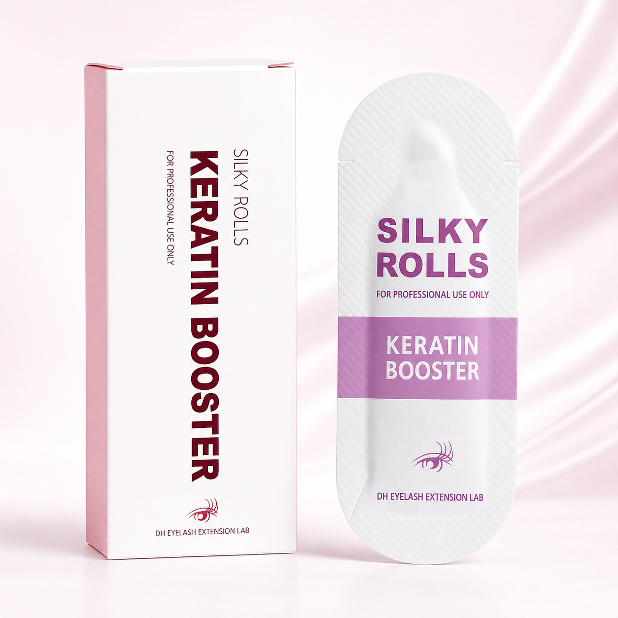 Silky rolls keratin booster