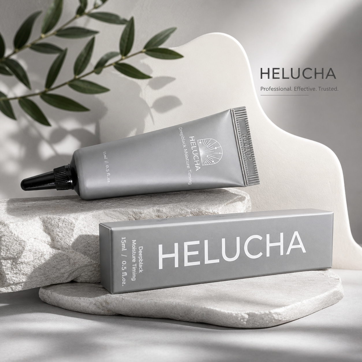 HELUCHA deep black moisture lash tinting