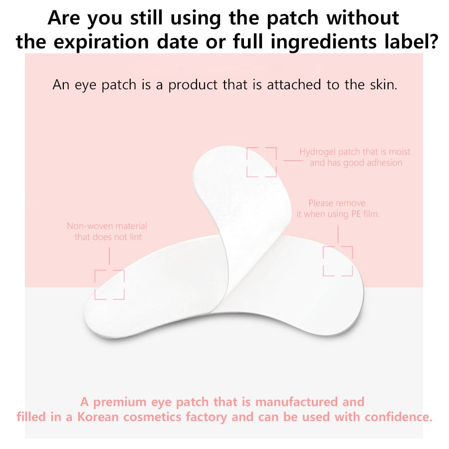 The lash monster hydrogel eye patches